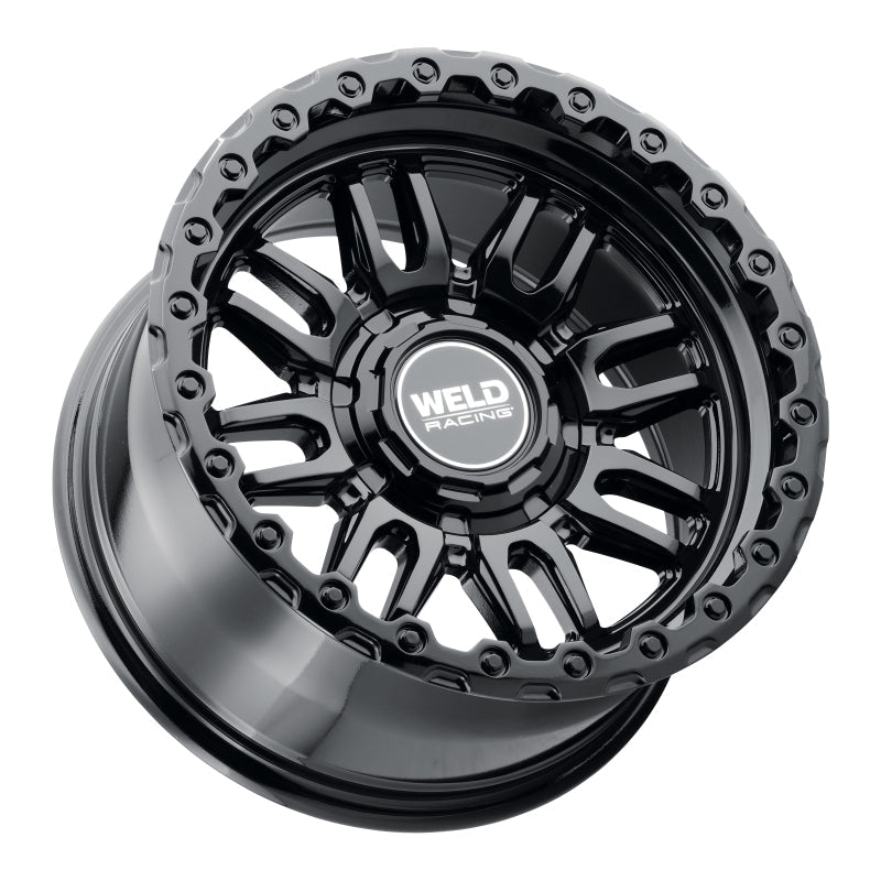 Weld - Weld Off-Road Swift 17x9in - 5x114.3 / 5x127 BP - ET-12 - 78.1mm CB - Gloss Black Wheel & Ring - Demon Performance