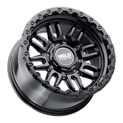 Weld - Weld Off-Road Swift 17x9in - 5x114.3 / 5x127 BP - ET-12 - 78.1mm CB - Gloss Black Wheel & Ring - Demon Performance