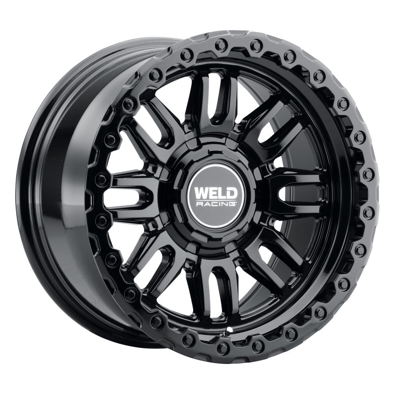 Weld - Weld Off-Road Swift 17x9in - 5x114.3 / 5x127 BP - ET-12 - 78.1mm CB - Gloss Black Wheel & Ring - Demon Performance