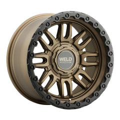 Weld - Weld Off-Road Swift 17x9in - 5x114.3 / 5x127 BP - ET-12 - 78.1mm CB- Satin Bronze Wheel & Black Ring - Demon Performance
