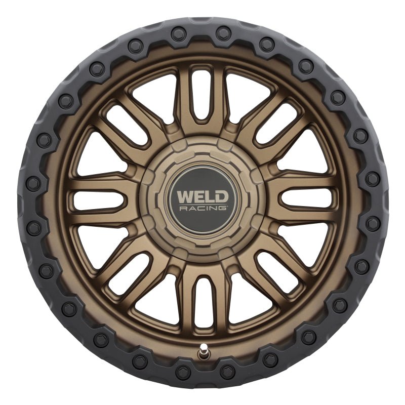 Weld - Weld Off-Road Swift 17x9in - 5x114.3 / 5x127 BP - ET-12 - 78.1mm CB- Satin Bronze Wheel & Black Ring - Demon Performance