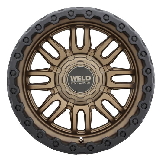 Weld - Weld Off-Road Swift 17x9in - 5x114.3 / 5x127 BP - ET-12 - 78.1mm CB- Satin Bronze Wheel & Black Ring - Demon Performance