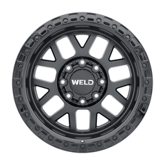 Weld - Weld Off-Road W104 20X10 Cinch 8X180 ET-18 BS4.76 Satin Black / Gloss Black 124.3 - Demon Performance