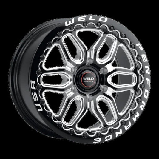 Weld - Weld Racing 20x10 Laguna 6 Bead Lock 6x135 ET38 BS7.00 Gloss BLK MIL DIA 87.1 - Demon Performance