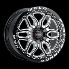 Weld - Weld Racing 20x10 Laguna 6 Bead Lock 6x135 ET38 BS7.00 Gloss BLK MIL DIA 87.1 - Demon Performance