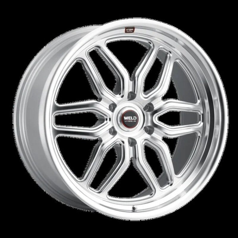 Weld - Weld Racing 22x9.5 Laguna 6 6x135 ET25 BS6.23 Gloss Silver Machine 87.1 - Demon Performance