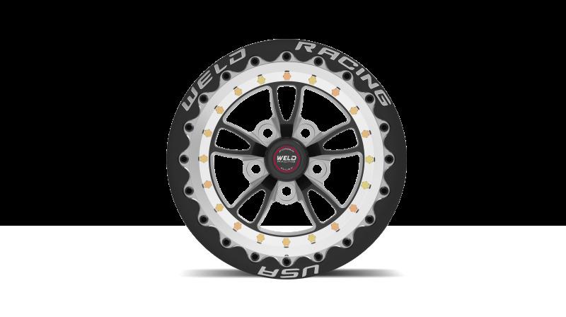 Weld - Weld RT Full Throttle 15x10 / 5x4.5 / 7.5in. BS Black Wheel - Single Beadlock - Demon Performance