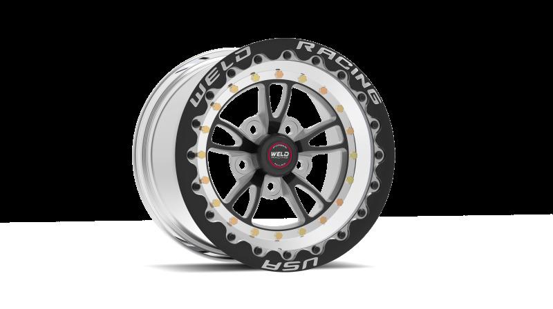 Weld - Weld RT Full Throttle 15x10 / 5x4.5 / 7.5in. BS Black Wheel - Single Beadlock - Demon Performance