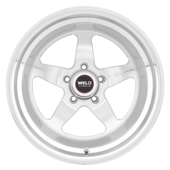 Weld - Weld S104 17x11 Ventura 5x127 ET44 BS4.25 Gloss Silver MACH DIA 78.1 - Demon Performance