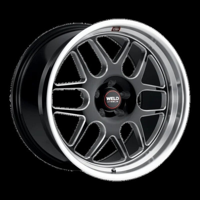 Weld - Weld S110 Solana 22x9.5 / 6x135 BP / ET25 / 6.23in BS / 87.1 Dia - Gloss Black Milled Wheel - Demon Performance
