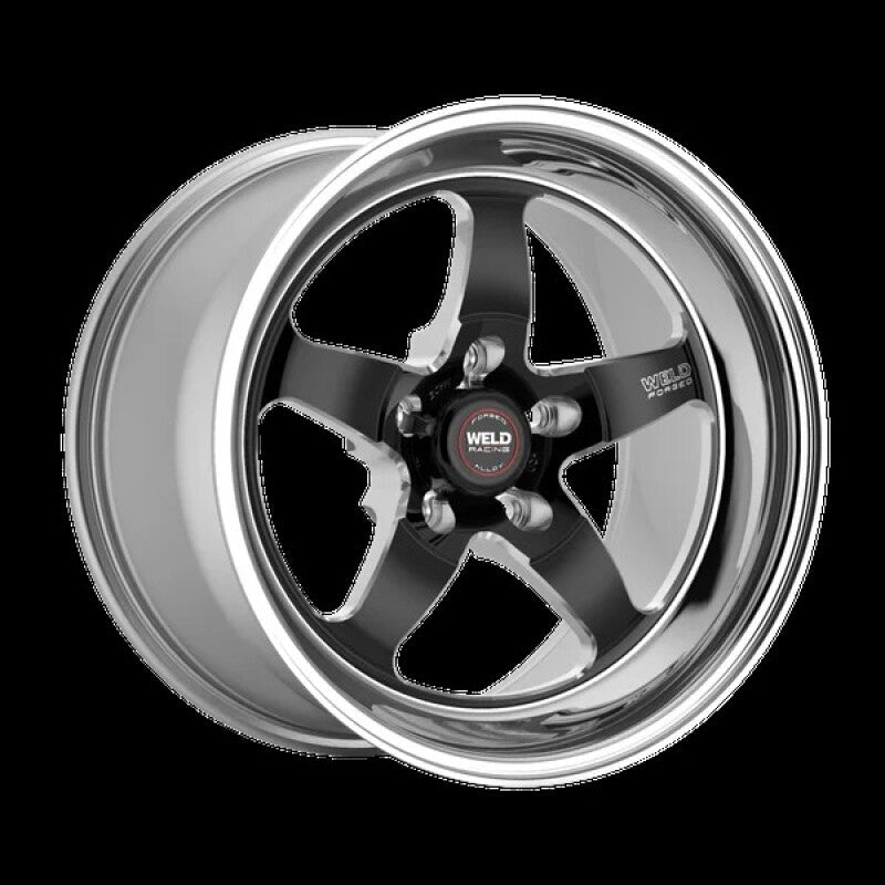 Weld - Weld S71 20X10.5 / 5x120mm BP / 7.3in. BS Black Wheel (High Pad) - Non - Beadlock - Demon Performance