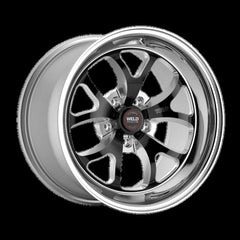Weld - Weld S76 15x8.275 / 5x4.75 BP / 3.5in. BS - 29mm Offset Black Wheel 3.18ID Low Pad - Demon Performance