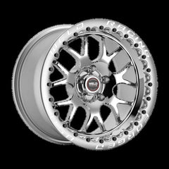 Weld - Weld S77 15x10 / 5x4.5 BP / 6.5in BS (Med Pad) Polished Wheel - Black SBL MT - Demon Performance