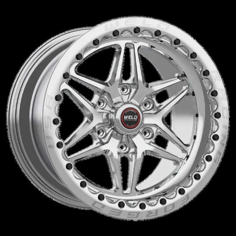 Weld - Weld S81 17x10 / 6x5.5 BP / 6.2in. BS ( - 18mm Offset) Polished Wheel 3.54 ID (Low Pad) - SBL - Demon Performance