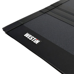 Westin - Westin 19 - 22 RAM 1500 Crew Cab (Excl. RamBox) 5ft. 7in. Bed Hard Tri - Fold Tonneau Cover - Black - Demon Performance