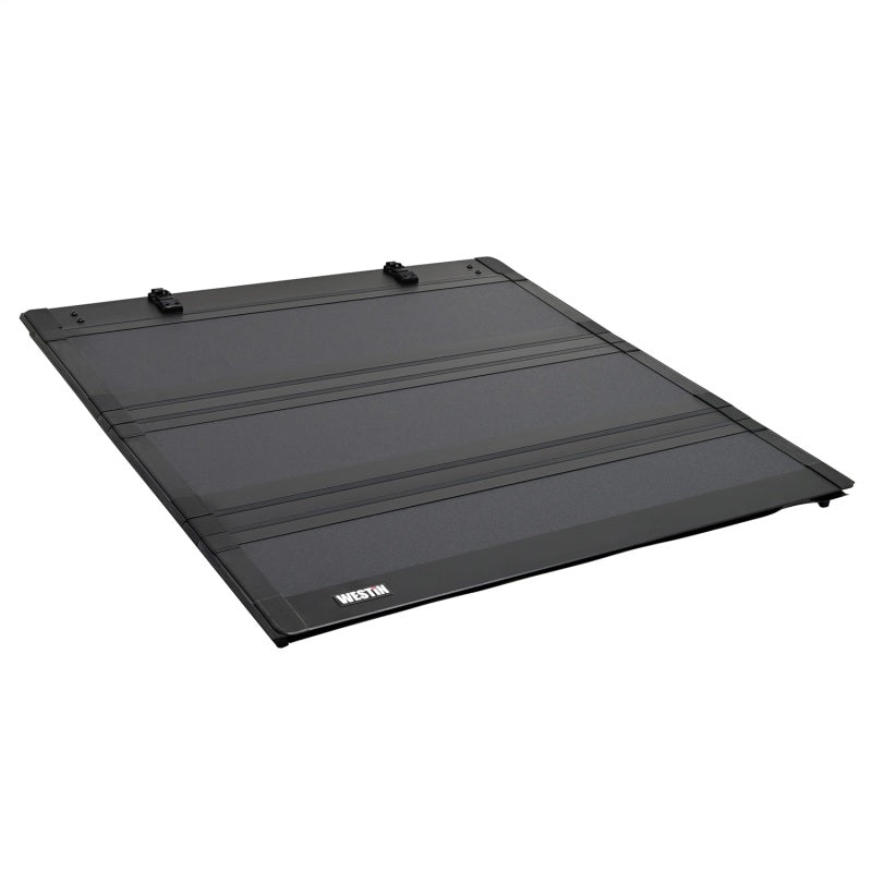 Westin - Westin 19 - 22 RAM 1500 Crew Cab (Excl. RamBox) 5ft. 7in. Bed Hard Tri - Fold Tonneau Cover - Black - Demon Performance