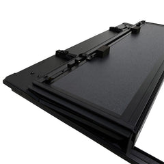 Westin - Westin 19 - 22 RAM 1500 Crew Cab (Excl. RamBox) 5ft. 7in. Bed Hard Tri - Fold Tonneau Cover - Black - Demon Performance