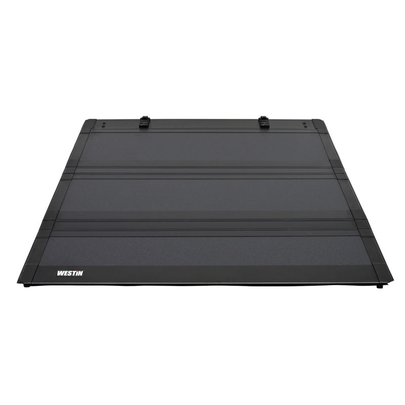 Westin - Westin 19 - 22 RAM 1500 Crew Cab (Excl. RamBox) 5ft. 7in. Bed Hard Tri - Fold Tonneau Cover - Black - Demon Performance