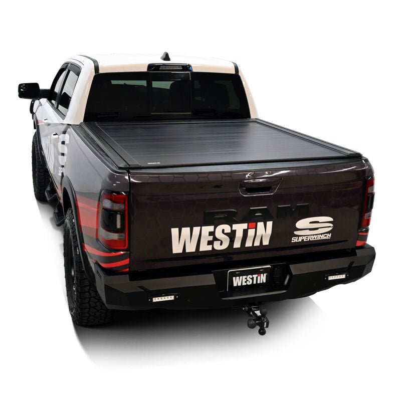 Westin - Westin 19 - 26 RAM 1500 New Body 5ft 7in. (67in) Bed Electric Retractable Tonneau Cover - Black - Demon Performance