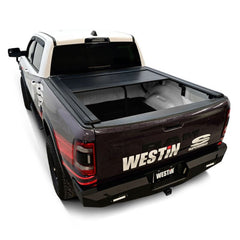 Westin - Westin 19-26 Ram 1500 (New Body)(Excl. RamBox) 5ft 7in Bed Manual Retractable Tonneau Cover - Black - Demon Performance