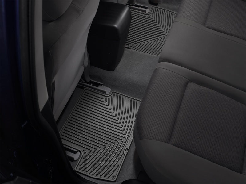 WeatherTech - WT Rubber Mats - Rear - Blk - Demon Performance