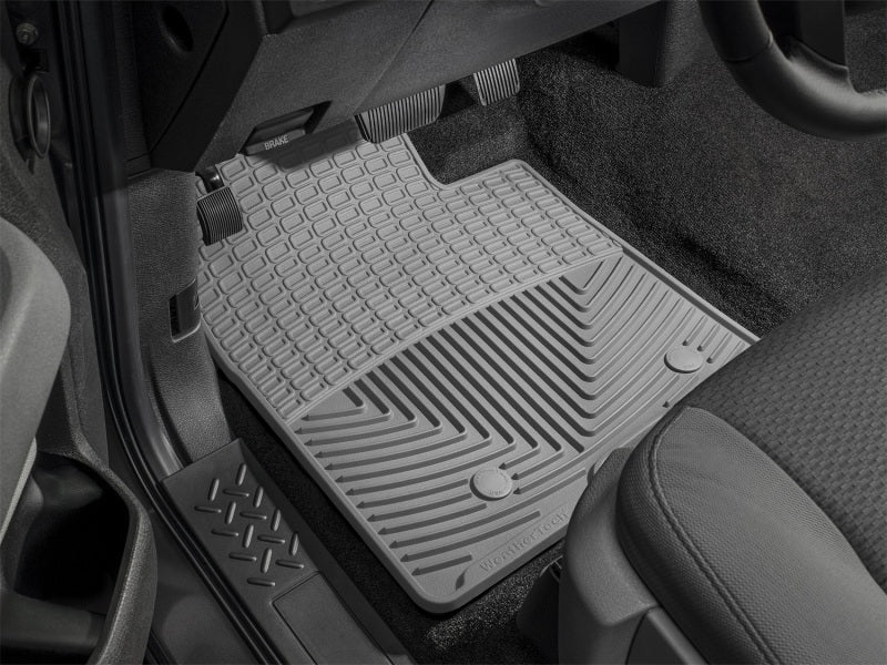 WeatherTech - WT Rubber Mats - Rear - Grey - Demon Performance