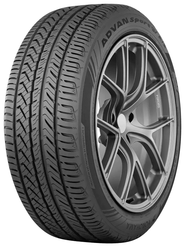 Yokohama Tire - Yokohama Advan Sport EV A/S Tire - 275/45R20 110V - Demon Performance