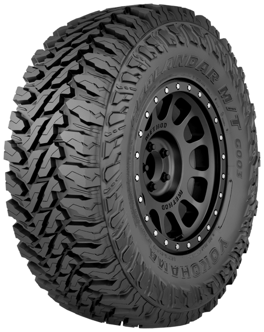 Yokohama Tire - Yokohama Geolandar M/T G003 Tire - LT255/80R17 121/118Q - Demon Performance