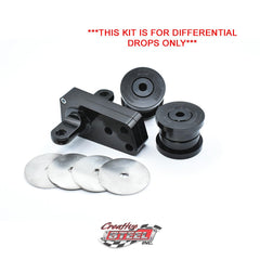 Creative Steel - 05-10 JEEP Commander Front Differential Bushing Set - Demon Performance