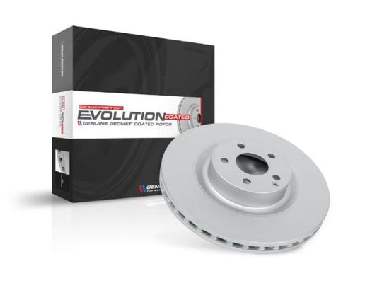 Power Stop 15-18 Ford Mustang Front Evolution Geomet Coated Rotor