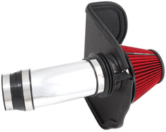 Spectre 11-14 Challenger/Charger V8-6.4L F/I Air Intake Kit - Polished w/Red Filter