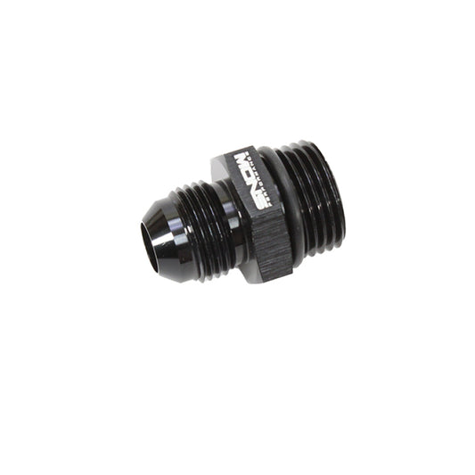 Snow -10 ORB to -8AN Straight Fitting (Black)