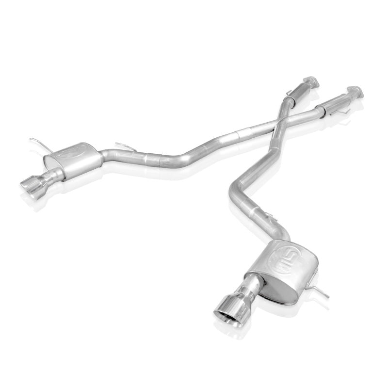 Stainless Works 2012-17 Jeep Grand Cherokee 6.4L Catback S-Tube Mufflers X-Pipe