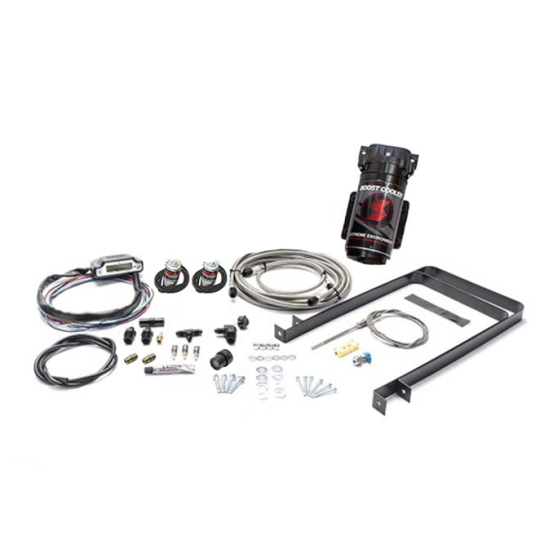 Snow Performance 94-17 Ford Stg 3 Boost Cooler Water Injection Kit (w/SS Braided Line/4AN) w/o Tank