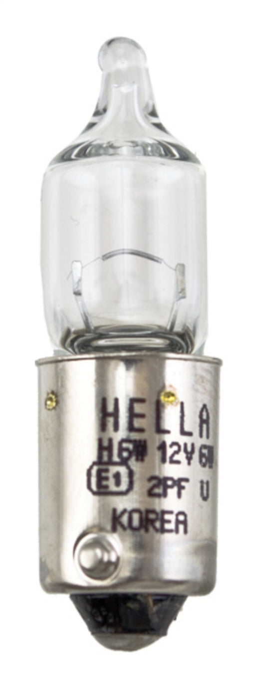 Hella Bulb H6W 12V 6W BAX9s T2.75