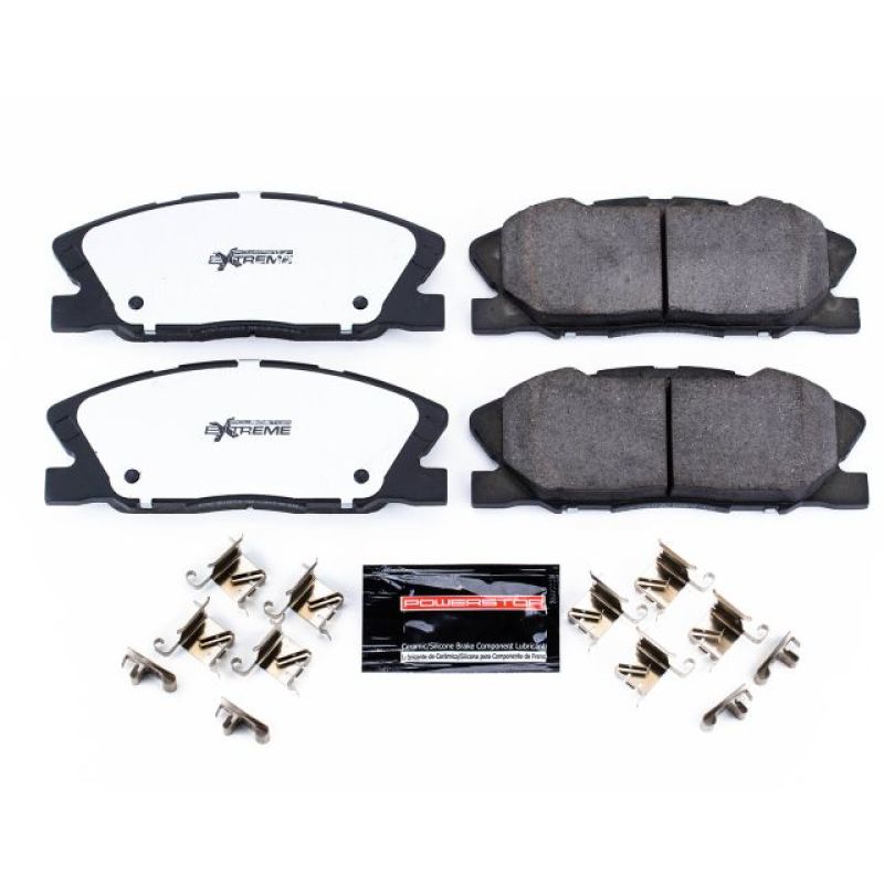 Power Stop 2018 Dodge Challenger Front Z26 Extreme Street Brake Pads w/Hardware