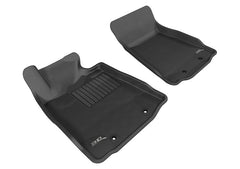 3D MAXpider - 3D MAXpider 2009-2019 Nissan 370Z Kagu 1st Row Floormat - Black - Demon Performance