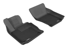 3D MAXpider - 3D MAXpider 2010-2016 Porsche Panamera Kagu 1st Row Floormat - Black - Demon Performance