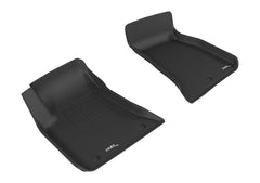 3D MAXpider - 3D MAXpider 2011-2014 Dodge Challenger Kagu 1st Row Floormat - Black - Demon Performance