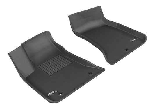 3D MAXpider - 3D MAXpider 2011-2020 Dodge/Chrysler Charger Rwd/300/300C Rwd Kagu 1st Row Floormat - Black - Demon Performance
