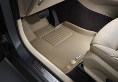 3D MAXpider - 3D MAXpider 2012-2020 Dodge Ram 1500 Crew/2500/3500 Crew/Mega Kagu 1st Row Floormat - Tan - Demon Performance