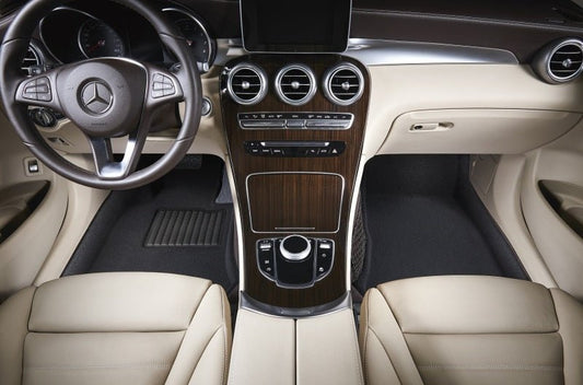 3D MAXpider - 3D MAXpider 2012-2021 Dodge Durango 7-Seat Elegant 1st 2nd & 3rd Row Floormats - Black - Demon Performance