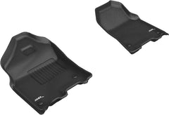 3D MAXpider - 3D MAXpider 2019-2020 Dodge Ram 1500 Crew Cab/Quad Cab Kagu 1st Row Floormat - Black - Demon Performance