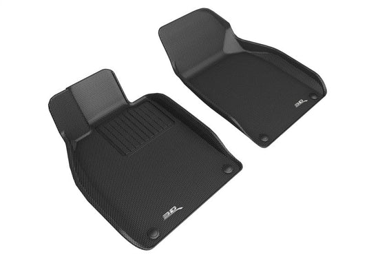 3D MAXpider - 3D MAXpider Custom Fit KAGU Floor Mat (BLACK) Compatible for PORSCHE BOXSTER/CAYMAN/718 2013-2023 - Demon Performance