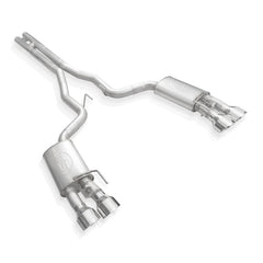 Stainless Works 2020 Ford GT500 Legend Catback H-Pipe Exhaust Factory Connect - Polished Tips