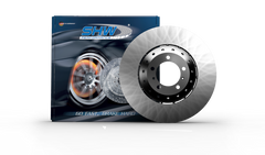 SHW 05-06 Porsche Cayenne S 4.8L Left Front Smooth Lightweight Brake Rotor (958615301)