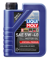 LIQUI MOLY 1L Synthoil Premium Motor Oil SAE 5W40