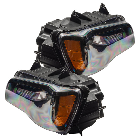 Oracle 11-14 Chrysler 300C SMD HL - Black - NON HID - ColorSHIFT DRL - ColorSHIFT w/o Controller