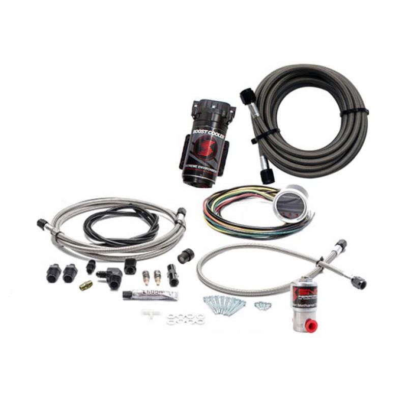 Snow Performance 2.5 Boost Cooler Water Methanol Injection Kit (SS Brded Line/4AN Fittings) w/o Tank