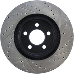 StopTech 05-13 Chrysler300/300C / 09-12 Dodge Challenger Front Right Drilled & Slotted Rotor